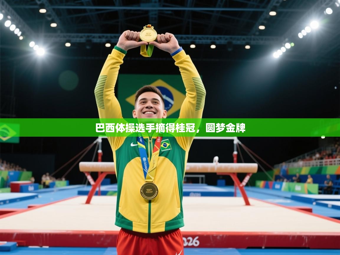 巴西体操选手摘得桂冠，圆梦金牌